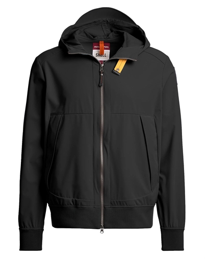 Parajumpers - Abner Hooded Windbreaker Jakke - Black